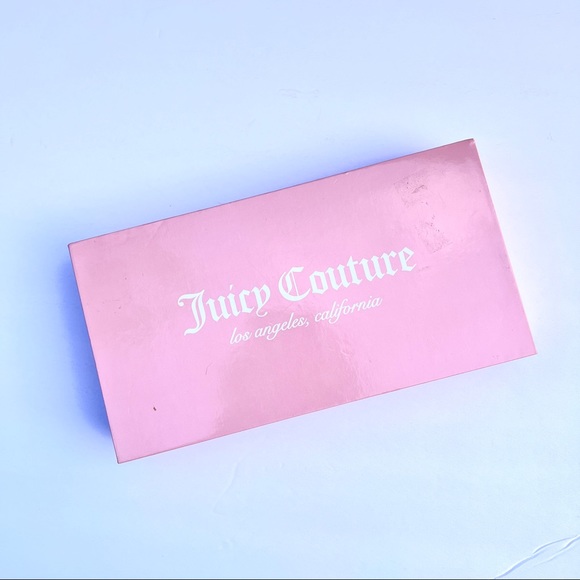 Juicy Couture Starburst Macaroon Pink Zip Around Wallet with Charms - Picture 11 of 12